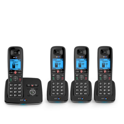 BT 6610 Cordless Telephone with Answering Machine – Quad BT 6610 Cordless Telephone with Answering Machine – Quad